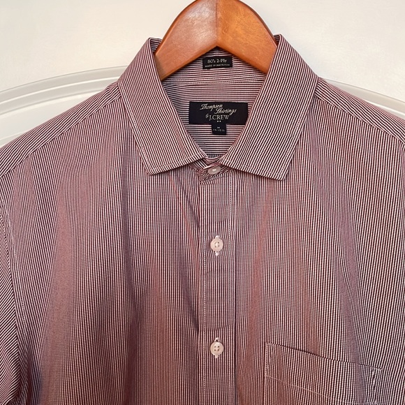 J Crew mean 80’s 2-ply medium 15-15 1/2 Button Down Shirt - Picture 2 of 5